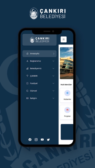 Çankırı Belediyesi Screenshot