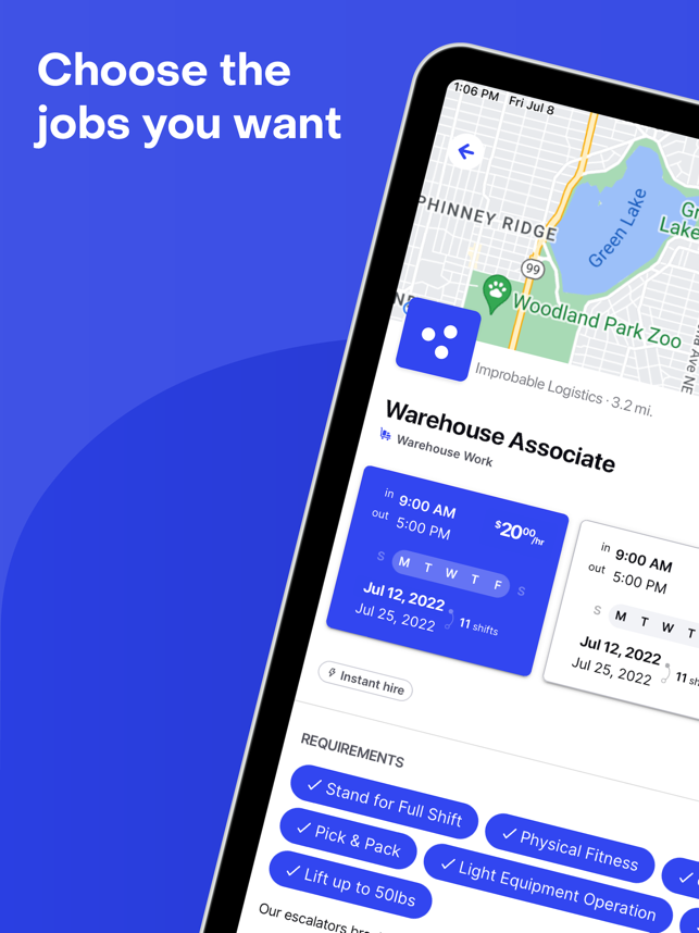 ‎Bluecrew - Find Flexible Work Capture d'écran