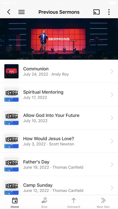 HopeCity Wallburg Screenshot