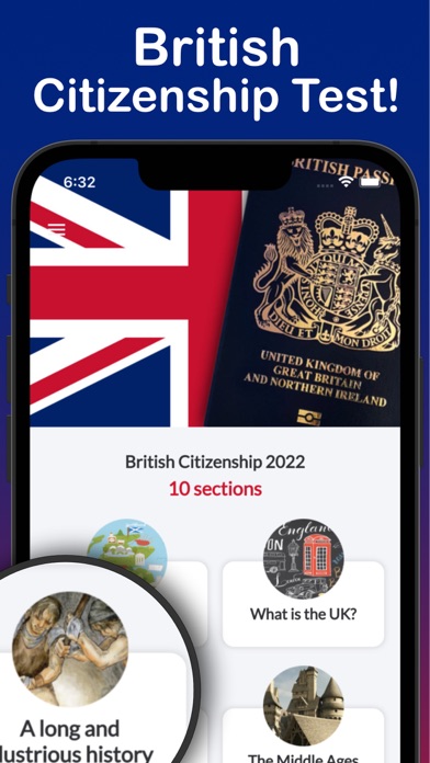 British Citizenship Test Screenshot