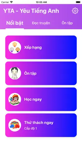 Game screenshot YTA - Áp học tiếng anh cho em mod apk