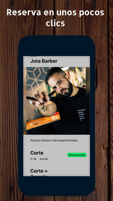 Jota Barber Shop Screenshot 3 - AppWisp.com Jota Barber Shop Screenshot 3 - AppWisp.com
