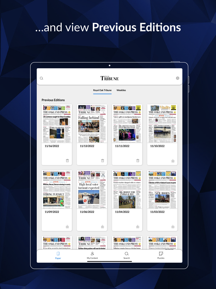 Royal Oak Tribune eEdition