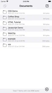 html editor plus iphone screenshot 1