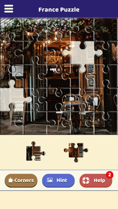 France Jigsaw Puzzle Screenshot
