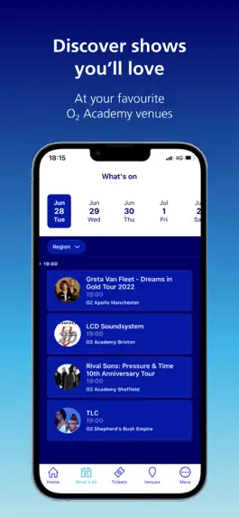 Game screenshot O2 Academy Venues apk
