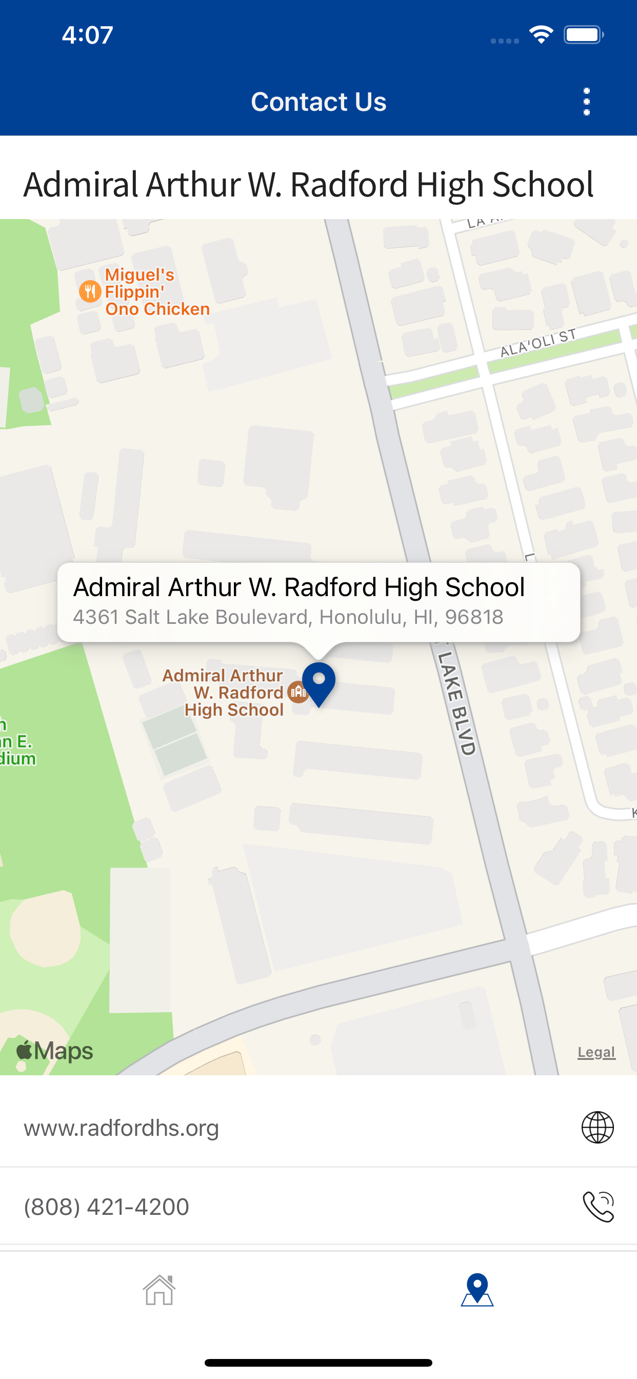 Radford High School Rams