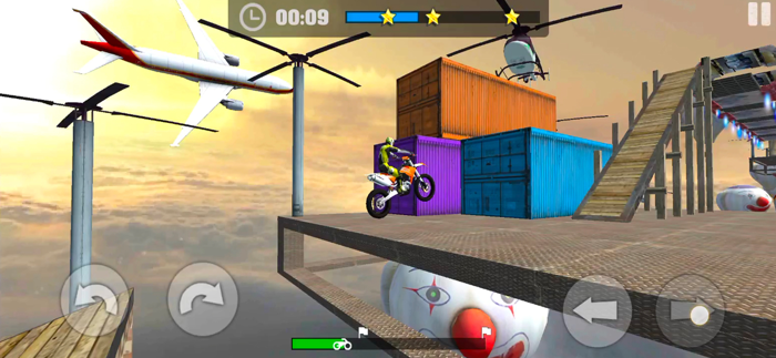 Xtreme Stunt Bike - Trail Game