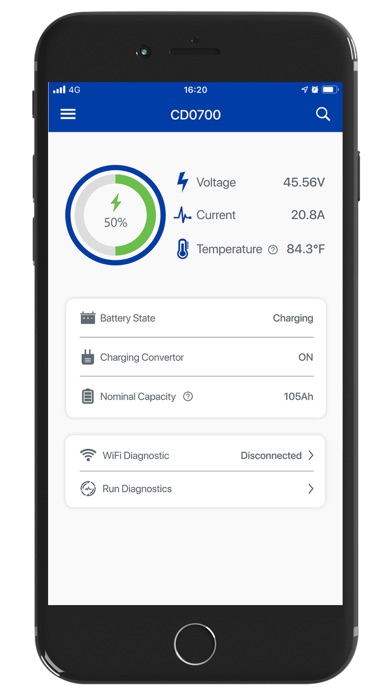 Reliance Battery Screenshot