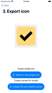 How to cancel & delete app icon maker for development 1