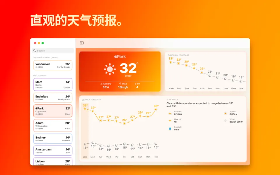 Screenshot 2 of Mercury Weather 3.1.3