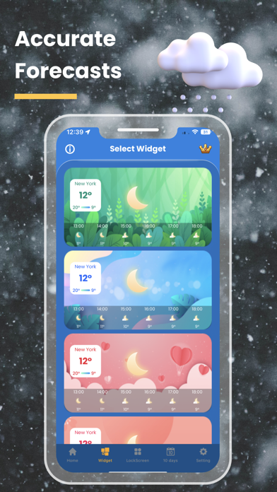 Weather Widget: Live Radar App Screenshot