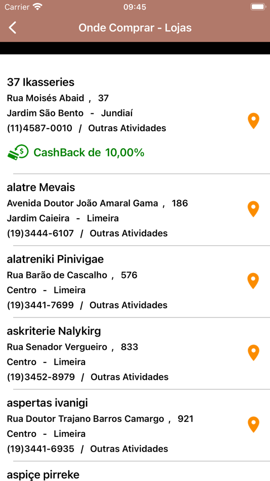 #7. Cartão Conceito Modell (iOS) By: Algorix Sistemas de Informática
