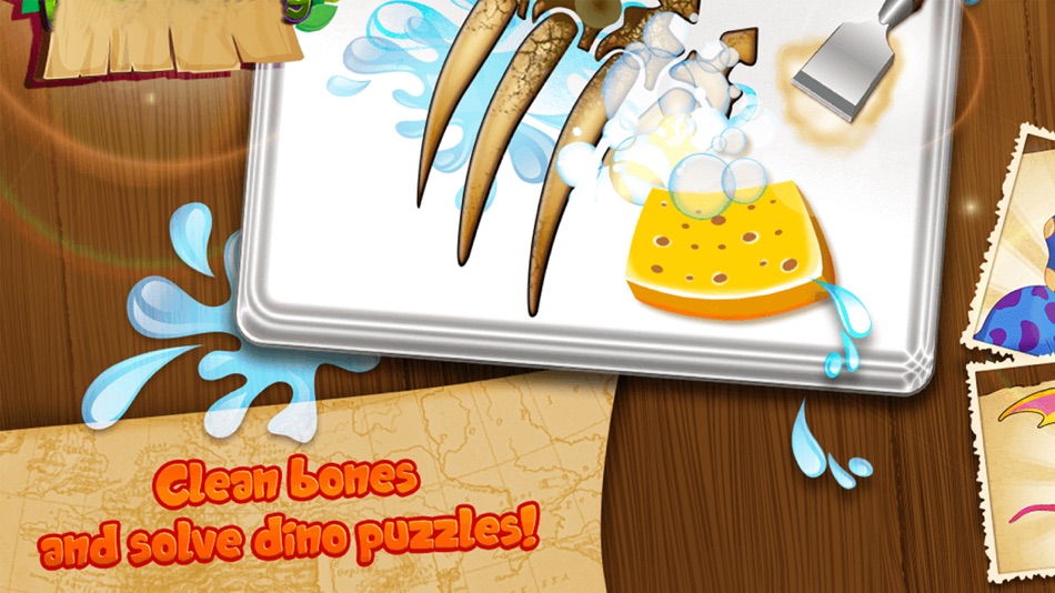 #1. Dinosaur Dig: Jurassic Dig (iOS) By: VIET NAM YDC COMPANY LIMITED