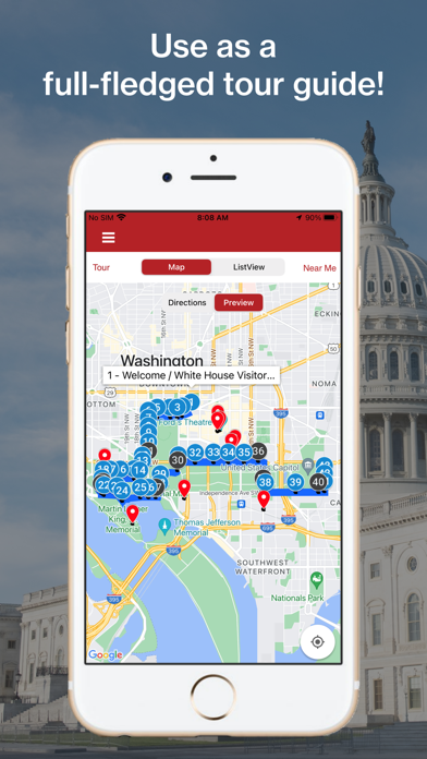 Washington DC Scavenger Hunt Screenshot