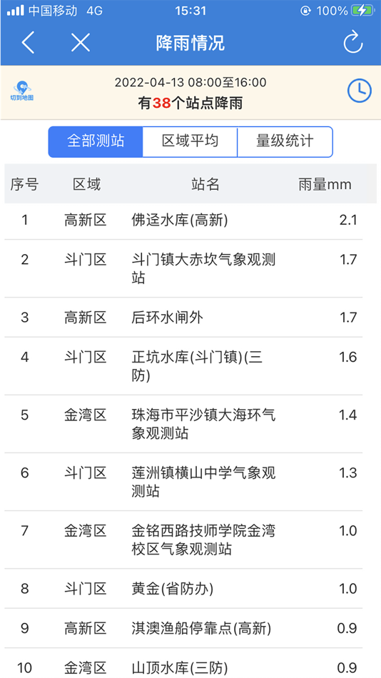 #2. 珠海防汛 (iOS) 由: 钦荣 翁