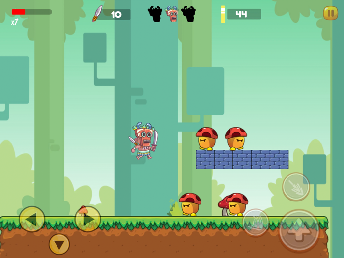 Tribe Warrior And Monsters