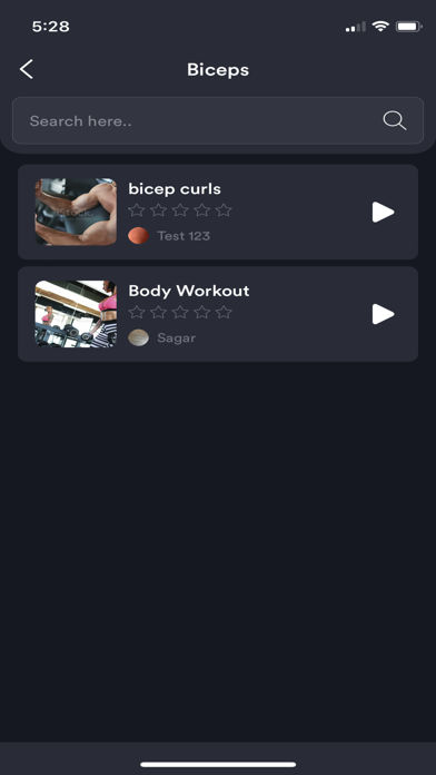 Screenshot #3 pour Global Fitgram App