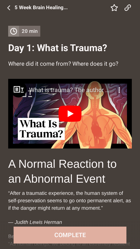 #2. The Healing Point (iOS) 由: Carolyn Miller