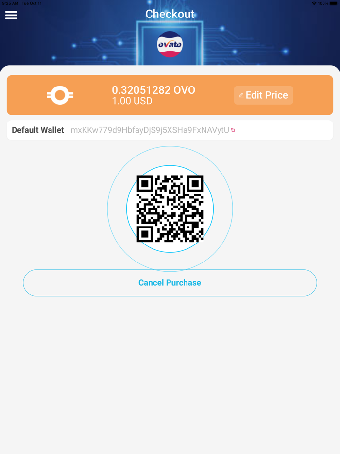 Ovato Merchant Wallet