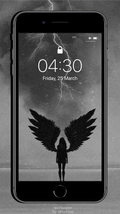 Cool Wallpapers Black & White Screenshot