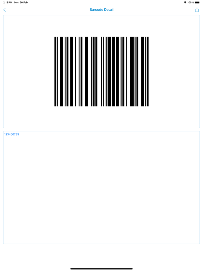Quick Barcode Scan and Generator