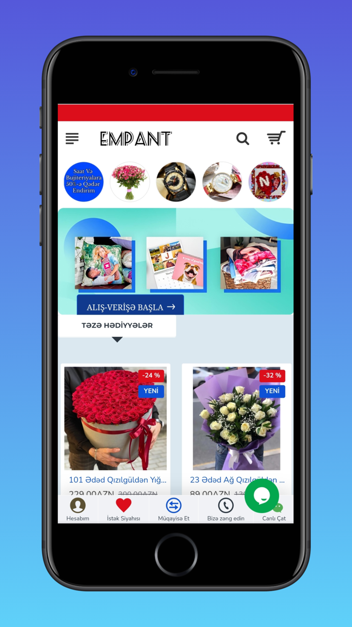 Empant-Hədiyyə və Gül Dünyası