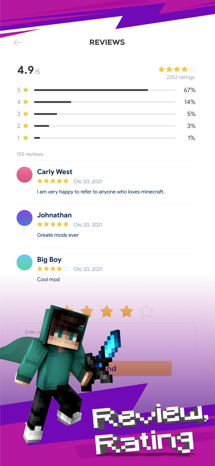 Addons and Skins for Minecraft
