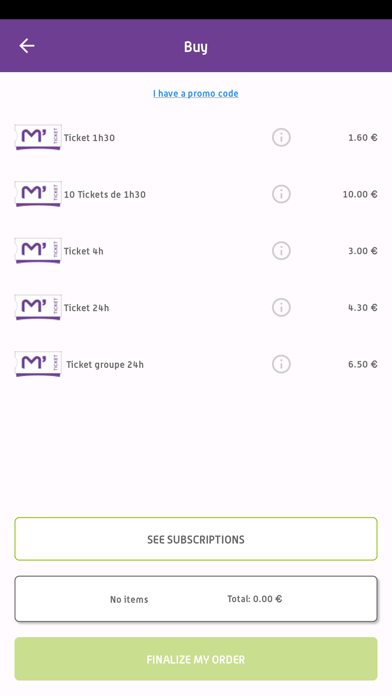 Screenshot #3 pour M'Ticket - Ticket mobile TaM