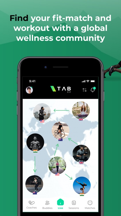 TAB Fit: Live Global Workouts screenshot-3