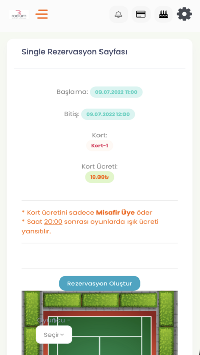 Rodium Sports & Life Club Screenshot