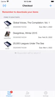 lbplny books: self-checkout iphone screenshot 3