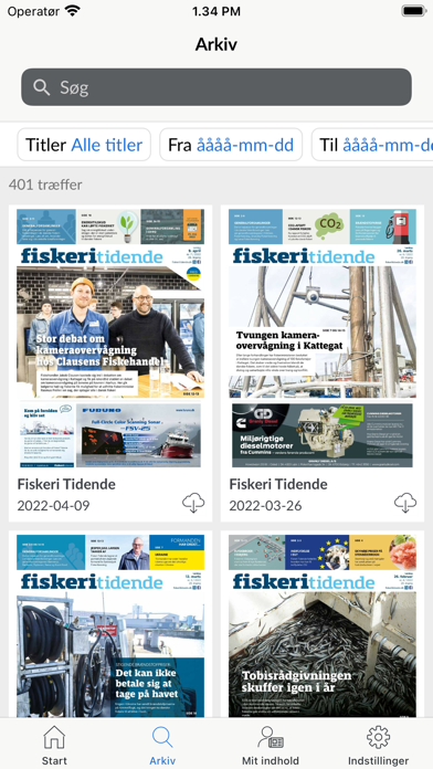 Screenshot #2 pour Fiskeri Tidende e-avis