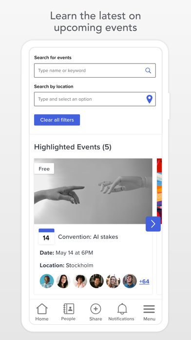 CIS Alumni Community Screenshot