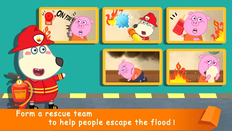 Wolfoo's Team: Fire Safety screenshot-3