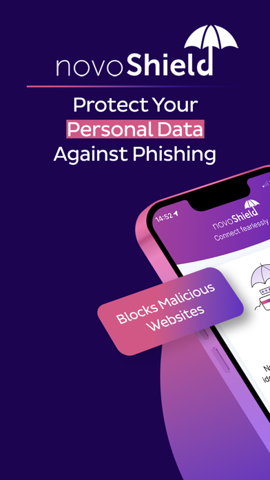 NovoShield: Anti-Phishing Screenshot