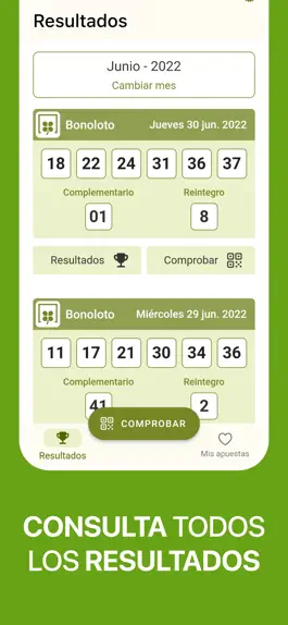 Game screenshot BONOLOTO Escaner y Resultados apk