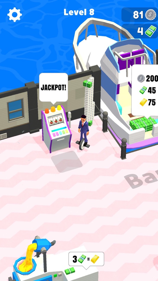 #3. Money Talks 3D! (iOS) By: Gybe Games