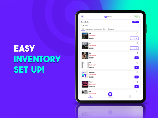 Zatiq Easy - eCommerce Builder iPad screenshot 4 - Business app
