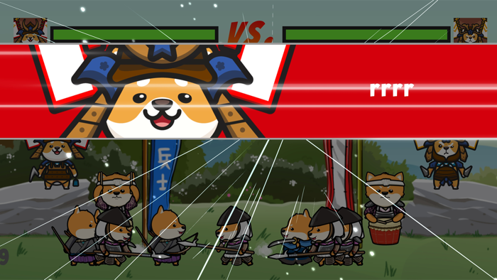 Samurai Doge Battlefield