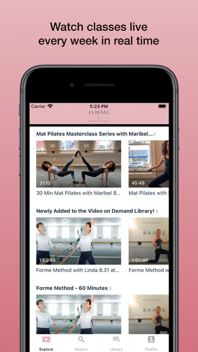 Forme Fitness Virtual Screenshot