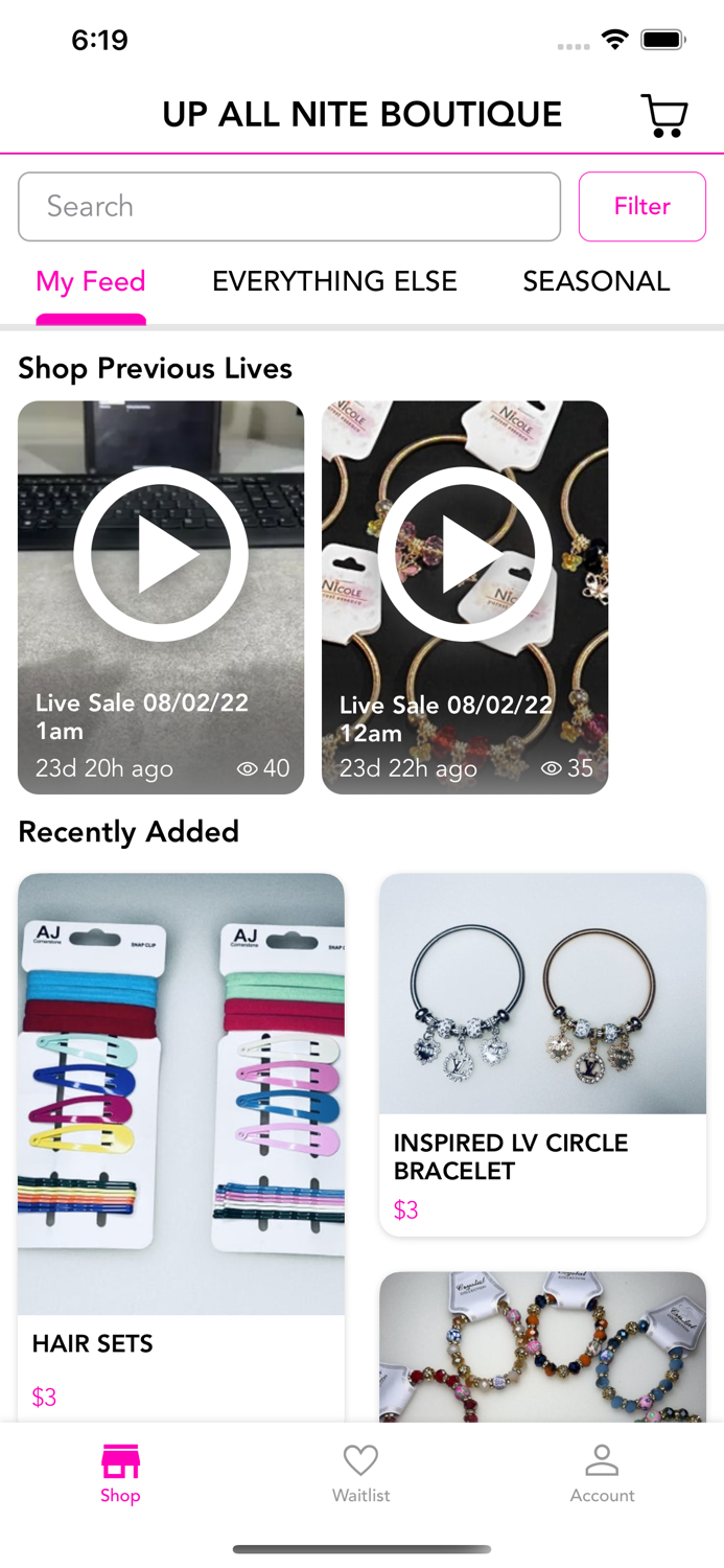 UP ALL NITE BOUTIQUE