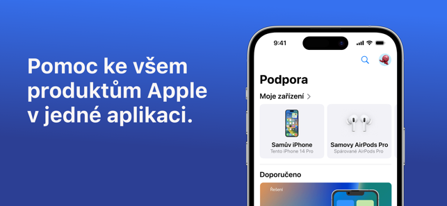 ‎Podpora Apple Screenshot