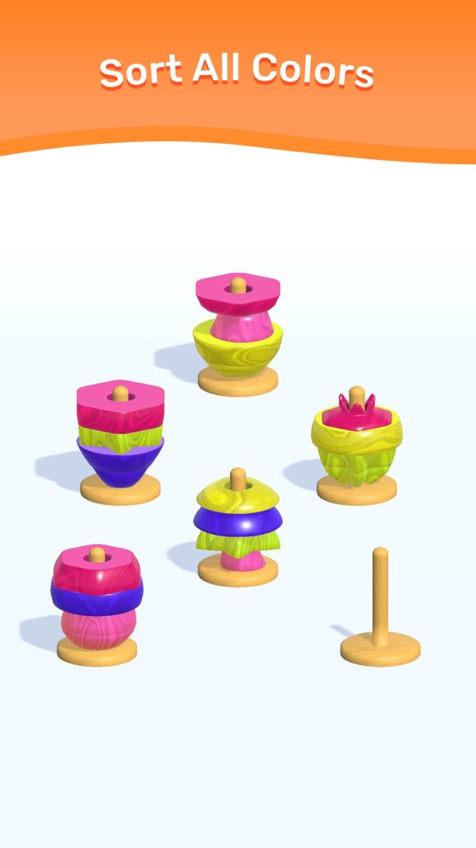 #1. Wood Sort (iOS) 由: Samet Ersan