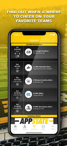 Game screenshot App State Athletics App hack