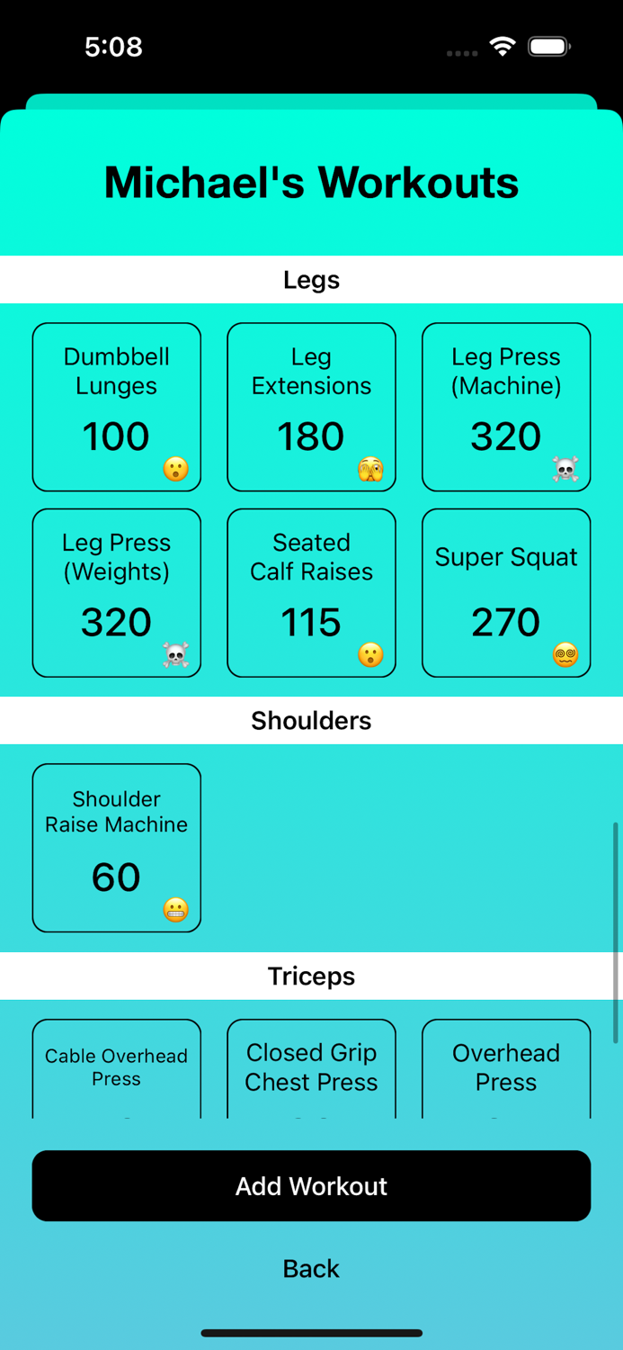 Gym Buddy PR Tracking