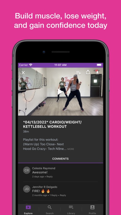 Beat Boxing Fitness Screenshot