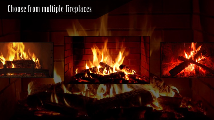 Virtual Fireplace In HD