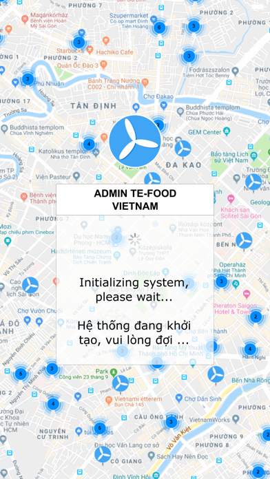 Admin TE-FOOD Vietnam Screenshot