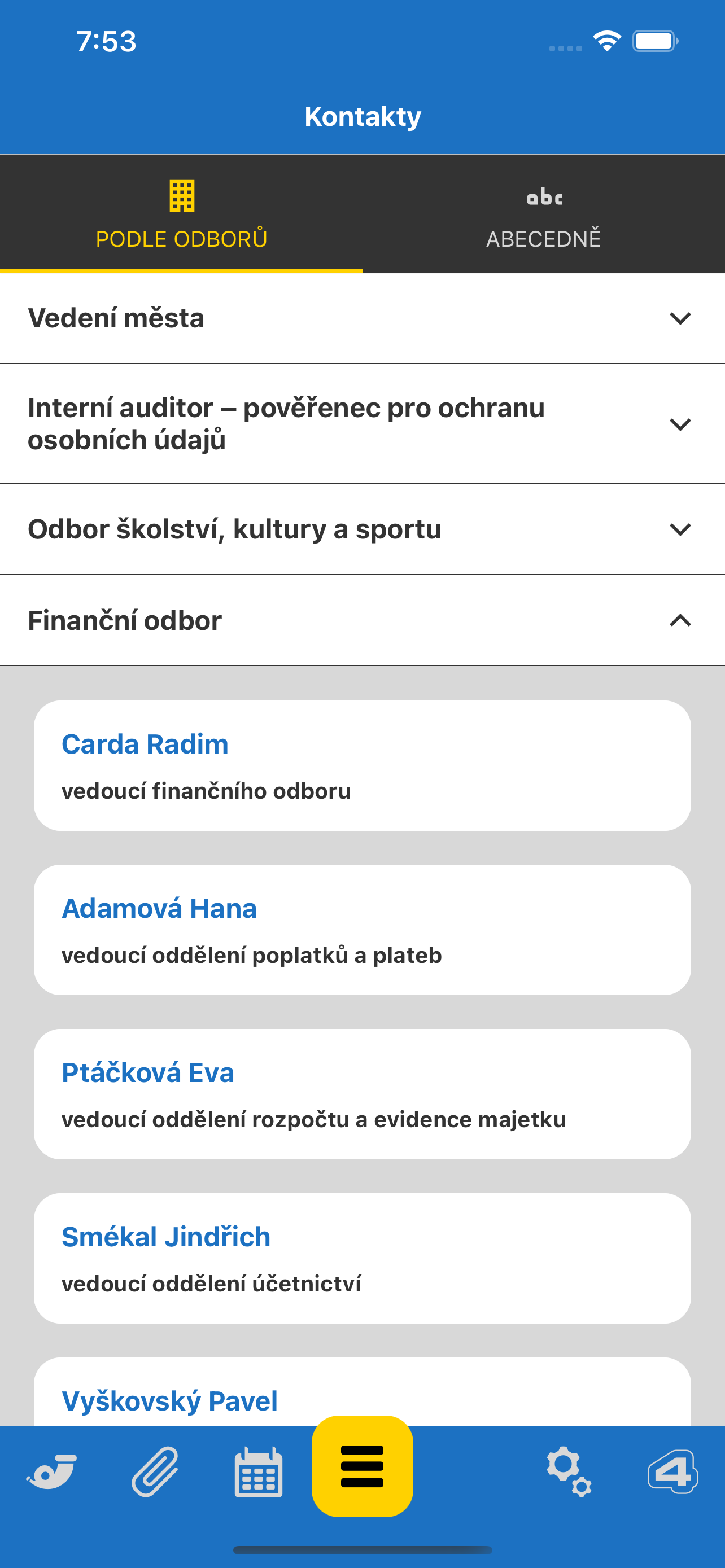 Prostějov v mobilu